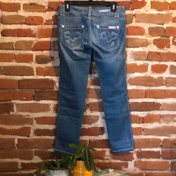 Express - Skinny Crop Jeans - Size 0 - Picture 2 of 4